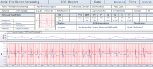 DOC@HOME® Typical ECG report